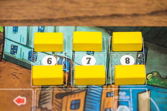 A Fistful of Meeples. Компоненти