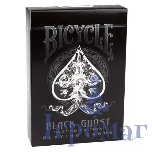 Покерные карты Bicycle Black Ghost (2 edition) / Poker Cards Bicycle Black Ghost (2 edition)