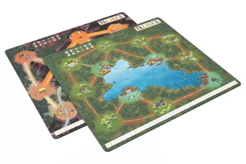 Аксесуар Root: Playmat Mountain / Lake | Root: Ігрове поле для гри Озеро / Гори