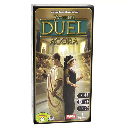 Дополнение 7 Чудес: Дуэль. Агора (UA) / 7 Wonders Duel: Agora (UA)
