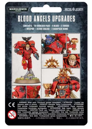 Набор Warhammer 40000. Blood Angels: Upgrade Pack / Вархаммер 40000. Кровавые Ангелы. Улучшения