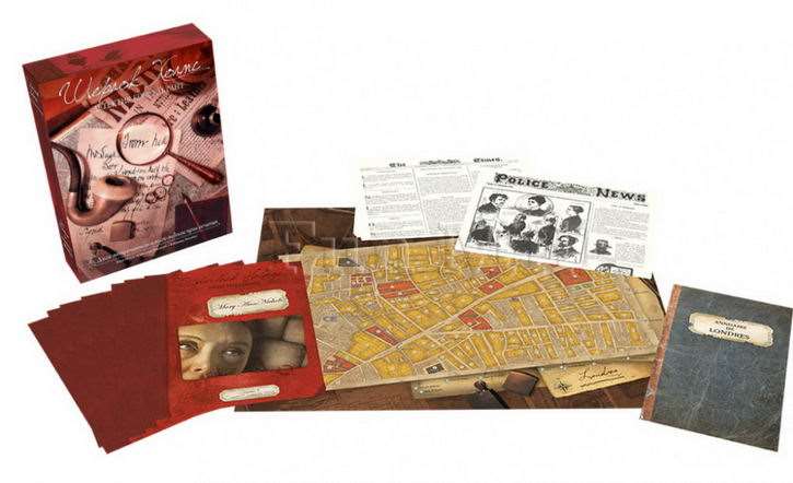 Шерлок Холмс, детектив-консультант. Джек-різник та вест-ендські пригоди (Sherlock Holmes Consulting Detective: Jack the Ripper & West End Adventures). Склад гри