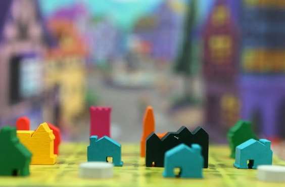 Крошечные Города (Tiny Towns) UA. Деревянные здания