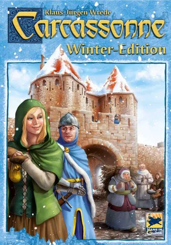 Настольная игра Carcassonne Winter edition / Каркассон Зимняя версия