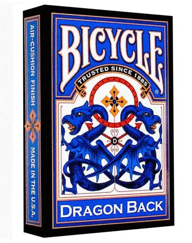 Карты Покерные карты Bicycle Dragon Back (Синие) / Playing Cards Bicycle Dragon Back (Blue)