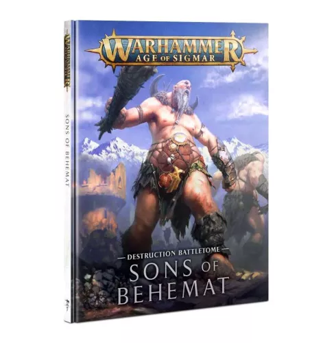Книга Warhammer Age of Sigmar. Battletome: Sons of Behemat (Hardback) / Вархаммер Эра Сигмара. Кодекс: Сыны Бехемата (Твёрдая обложка)