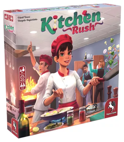 Правила Настiльна гра Kitchen Rush / Шалена Кухня
