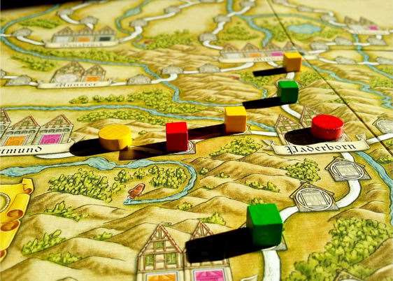 Hansa Teutonica: Big Box (Ганзейський Союз: Повне Видання), фрагмент поля