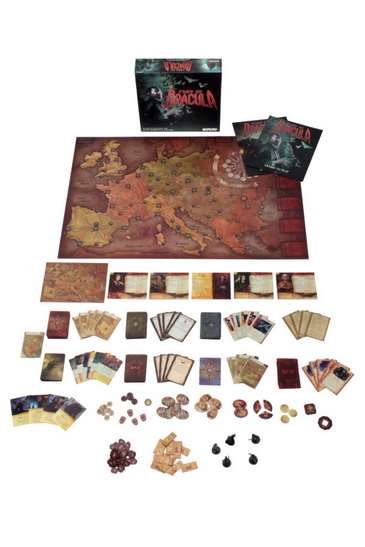Fury of Dracula 4th Edition. Коробка і компоненти