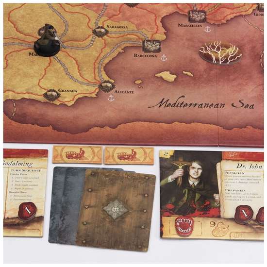 Fury of Dracula 4th Edition. Ігровий процес