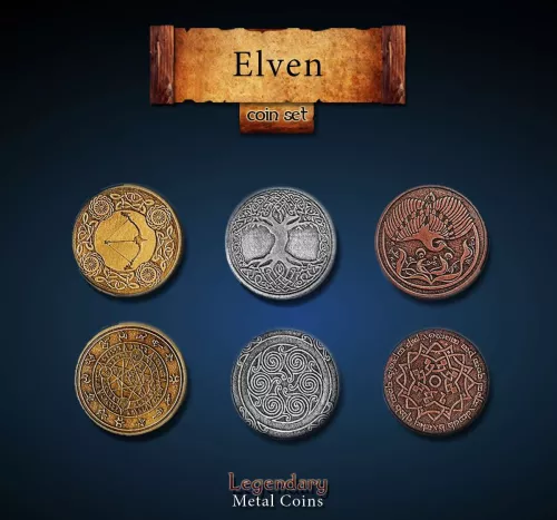 Аксесуар Elven Coin Set / Набір Монет Ельфів