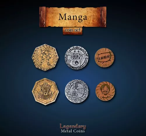 Отзывы Аксессуар Manga Coin Set / Набор Монет Манга