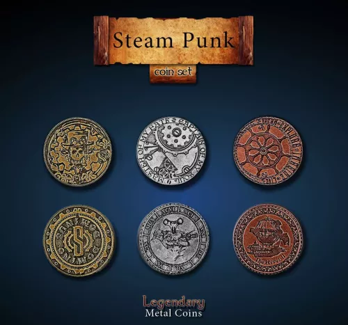 Отзывы Аксессуар Steampunk Coin Set / Набор монет Стимпанк