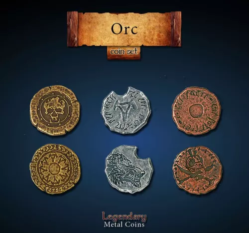 Отзывы Аксессуар Orc Coin Set / Набор монет Орков