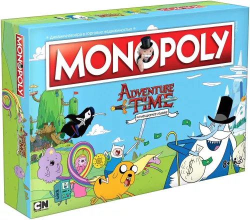 Настольная игра Монополия: Adventure Time (RU) / Monopoly: Adventure Time Collector's Edition (RU)