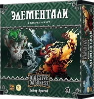 Настольная игра Кромешная тьма: Элементали (Massive Darkness: Enemy Box – Elementals)