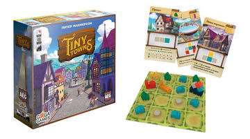 Крошечные Города (Tiny Towns) RU. Содержимое коробки