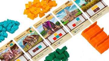 Крошечные Города (Tiny Towns) RU. Компоненты