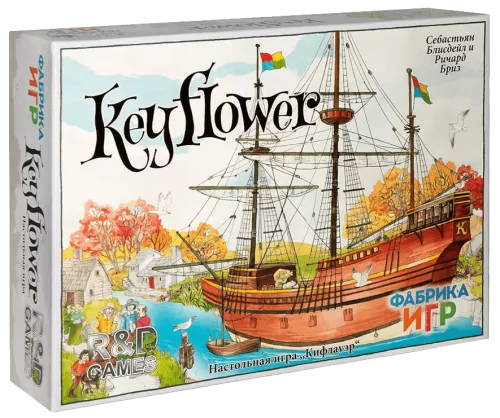 Настiльна гра Keyflower (RU) / Кіфлауер (RU)