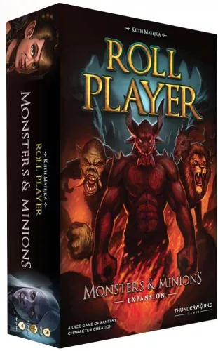 Настільна гра Roll Player: Monsters & Minions / Шлях героя: Монстри та міньйони