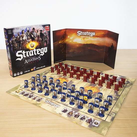 Stratego: Assassin's Creed. Коробка і компоненти.