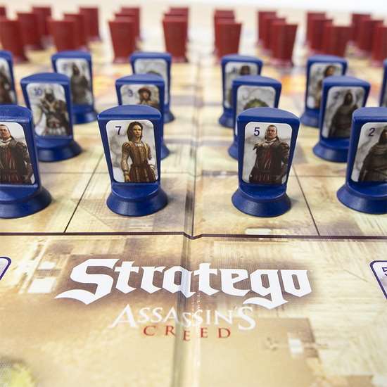 Stratego: Assassin's Creed. Червоні та сині частини.