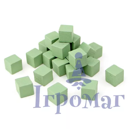 Аксесуар Набір кубиків (каунтерів): Зелені / Набор кубиков (каунтеров): Зелёные