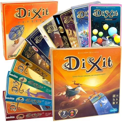 Отзывы Набор настільних ігор Волшебный Диксит - вся серия игры / Волшебный Dixit - вся серия игры