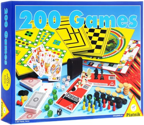 Настольная игра Набор настольных игр “200 в 1 + шахматы” / 200 Games