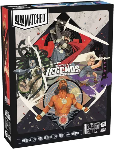 Настільна гра Unmatched: Battle of Legends, Volume One / Unmatched: Битва Легенд. Частина перша