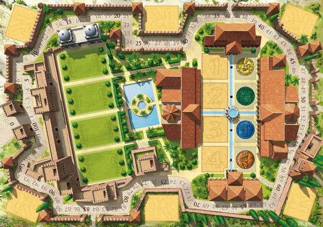 Alhambra: Revised Edition. Компоненты