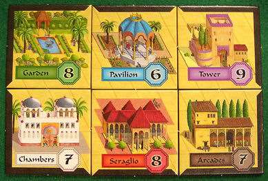 Alhambra: Revised Edition. Компоненты