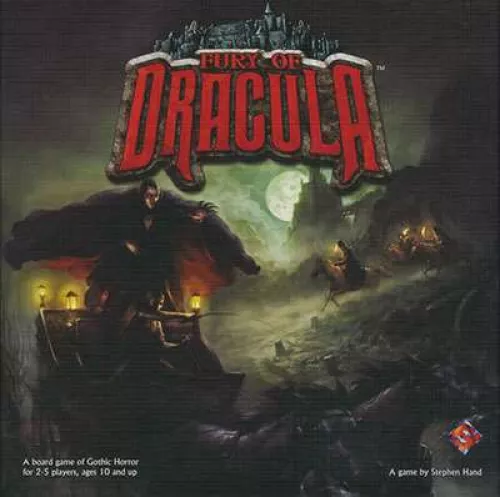 Настольная игра Fury of Dracula / Ярость Дракулы