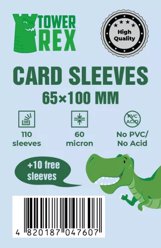 Аксессуар Протекторы для карт 65 х 100 мм / High Quality Card Sleeves 65 x 100 mm