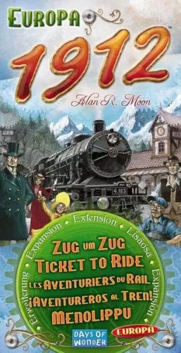 Настольная игра Ticket to Ride: Europa 1912 / Билет на Поезд: Европа 1912