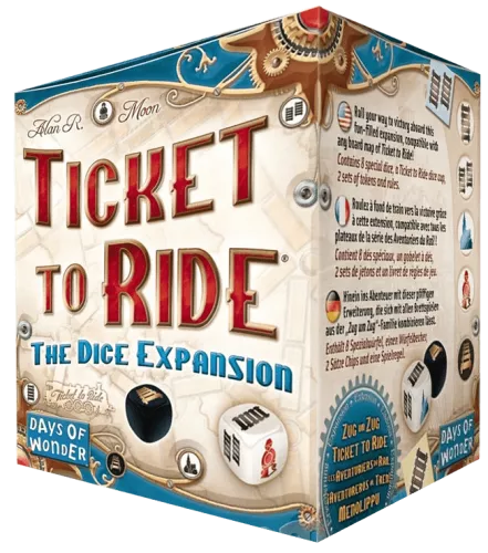 Дополнения к игре Ticket to Ride: The Dice (Билет на поезд: Играем с кубиками)