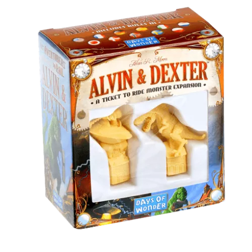 Настільна гра Ticket to Ride: Alvin & Dexter / Ticket to Ride: Елвін і Декстер
