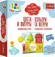 Настольная игра Цвета и фигуры – АБВГДейка / Colours and shapes – Kids's ABC