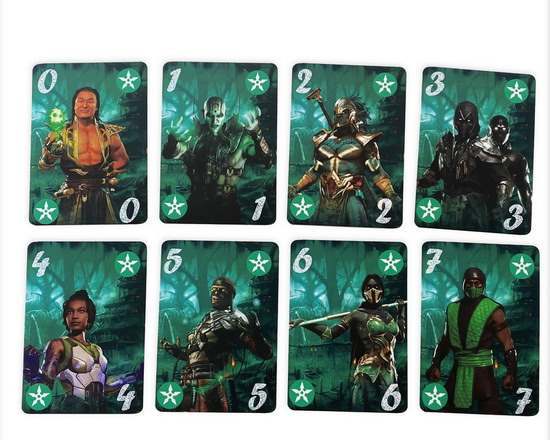 UNO: Mortal Kombat. Карты.