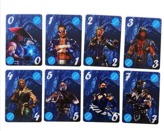 UNO: Mortal Kombat. Карты.