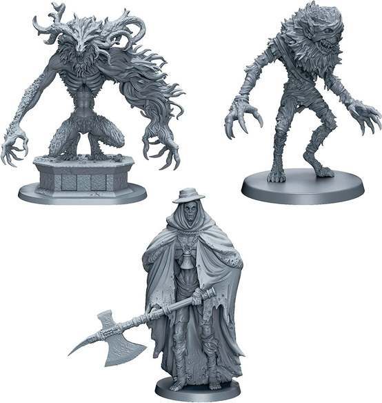 Bloodborne: The Board Game. Фигурки монстров