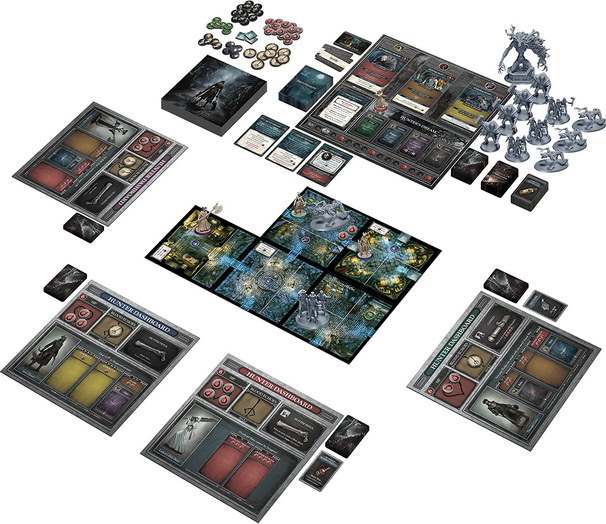 Bloodborne: The Board Game. Компоненты