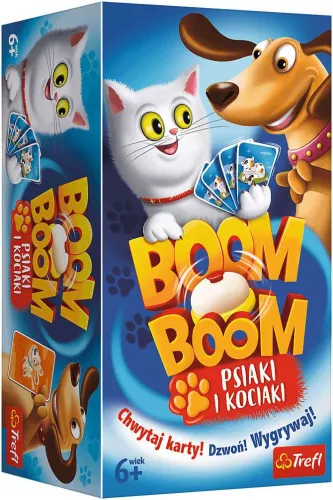 Настольная игра Boom Boom: Pups & Kittens / Бум-Бум: Собаки и кошки