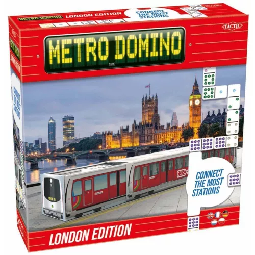 Настольная игра Metro Domino: London Edition / Метро Домино: Лондон