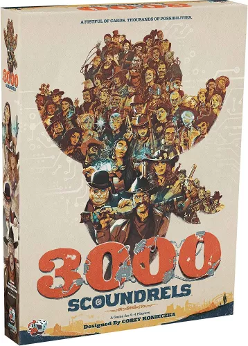 Настільна гра 3000 Scoundrels / 3000 Негідників