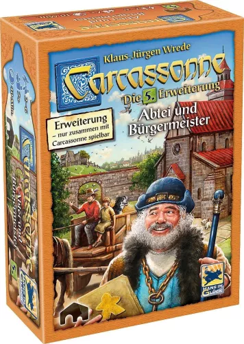 Настольная игра Carcassonne: Abtei und Bürgermeister / Каркассон: Аббатство и Мэр