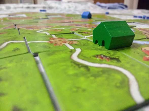Carcassonne: Abtei und Bürgermeister. Компоненти