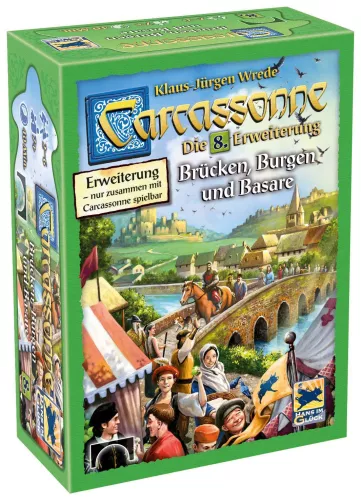 Настільна гра Carcassonne: Brücken, Burgen und Basare / Каркасон: Мости, Замки та Базари