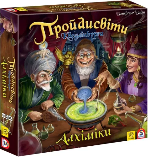 Настольная игра Шарлатаны из Кведлинбурга: Алхимики (UA) / The Quacks of Quedlinburg: The Alchemists (UA)