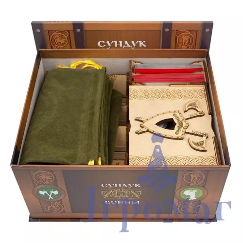 Органайзер для настільної гри Скриня Війни / Organizer for boardgame War Chest